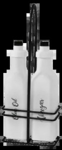 Oliviera sticla Vintage White 3 piese - 32125