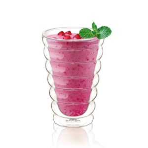 Pahare sticla termorezistenta cu pereti dubli 400 ml 888418 - Img 2