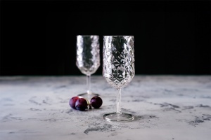 Pahare vin policarbonat Prisma Clear 250 ml - 51816 - Img 3