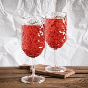 Pahare vin policarbonat Prisma Clear 400 ml - 51817 - Img 2