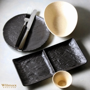 Platou rectangular cu 2 compartimente Slate Stone 27 x 13 cm - 661135 - Img 4