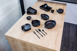 Ramekin portelan Cosy&Trendy Yara Black 9 cm - Img 2