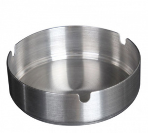 Scrumiera inox rotunda ø12 cm