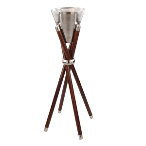 Stand frapiera lemn 43 x 88 cm cu frapiera dubla 25.5 x 24 cm - GET451