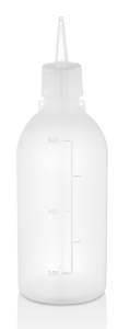 Sticla transparenta polietilena pentru ulei / otet 500 ml