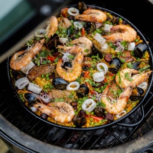 Tigaie cu 2 manere pentru paella Estrella 36 cm -00536 - Img 2
