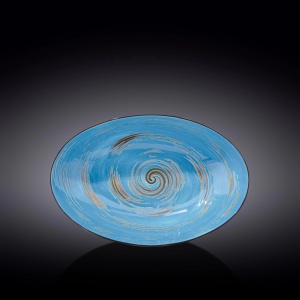Bol oval Spiral Blue 30 x 19.5 cm-669641