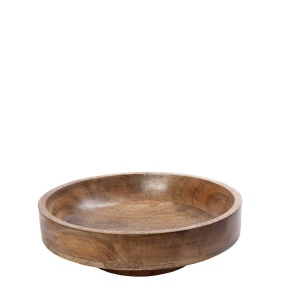 Bol rotund lemn Mango 36 cm