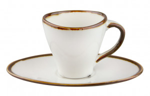 Ceasca + farfurie cafea espresso Bailey 80 ml-56430/56431