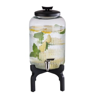 Dispenser suc cu suport lemn APS Asia 7 litri - Img 2