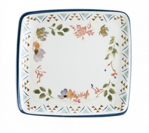 Farfurie intinsa patrata Spring 22 x 20 cm - 011105