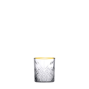 Pahare rocks Pasabahce Timeless Gold 345 ml - 52790GD