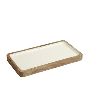 Platou lemn GN 1 / 3 Mango Brown/White AKB105