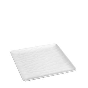 Platou melamina patrat Wavy White 22 x 22 cm MLW347K72 - 6