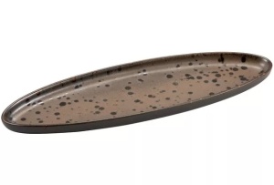 Platou oval Phobos Brown 37.5 x 11.5 cm