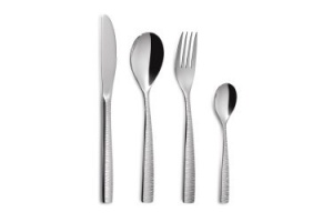 Set tacamuri inox Comas Martele 24 piese