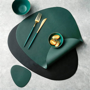 Suport farfurii piele Green 45 x 37 cm - 931131 - Img 2