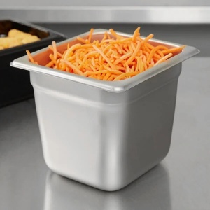 Tava gastronorm GN 1/6 Economic inox 150 mm - Img 3