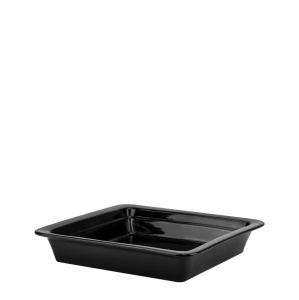 Tava gastronorm GN 2 / 3 portelan Black H = 65 cm