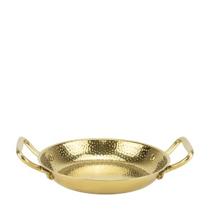 Vas servire Charm Gold 22 x h 4 cm - 982126