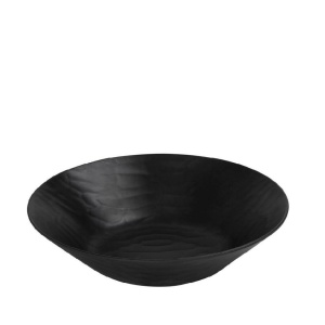 Bol melamina Wavy Black 40 cm - MLB390K12