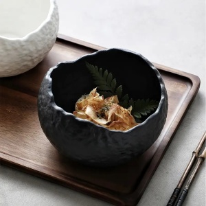 Bol portelan Black Nest 13 x H 8.5 cm - Img 3