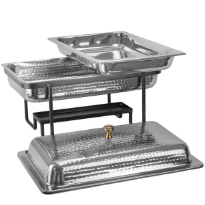 Chafing dish rectangular inox Horecano Wicked 8 litri - Img 2