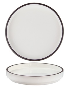 Farfurie intinsa Hella Black & White 26 cm-56438