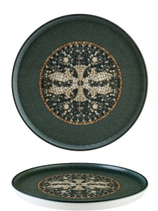 Farfurie intinsa Mesopotamia Anthracite 30 cm - 011061