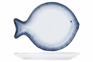 Farfurie intinsa portelan Pez 21 x 16 cm