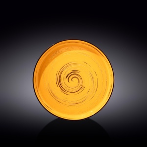 Farfurie intinsa Spiral Galben 23 cm - 669419