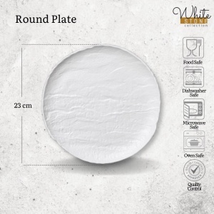Farfurie intinsa White Stone 23 cm - 661525 - Img 4