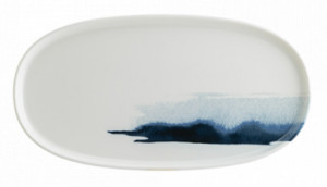 Platou oval Bonna Blue Wave 30 cm - 011147