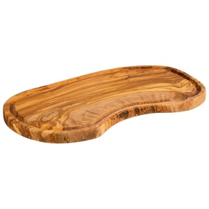 Platou servire lemn Olive 39 x 21 cm - 01022