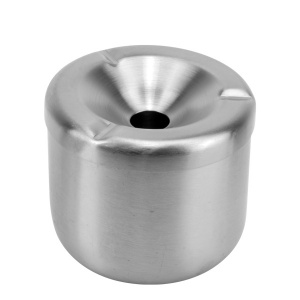 Scrumiera antivant rotunda inox Crome ø 9 cm