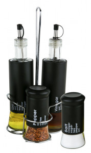 Set condimente Black Gourmet Chef 5 pcs