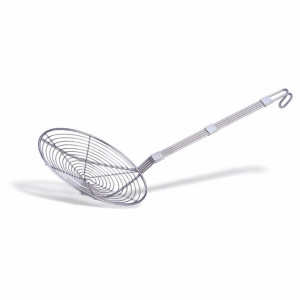 Spumiera inox cu plasa 24 cm