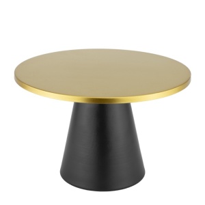 Stand bufet Amber black & gold 20 x H 12 cm