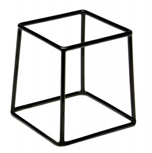 Stand bufet patrat Multi 18 x 18 x H 18 cm - 33252