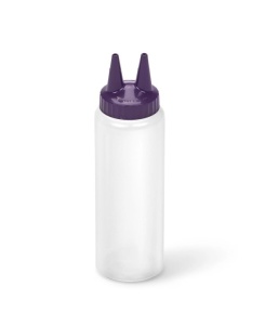 Sticla - dispenser transparentă polietilena sosuri 240 ml
