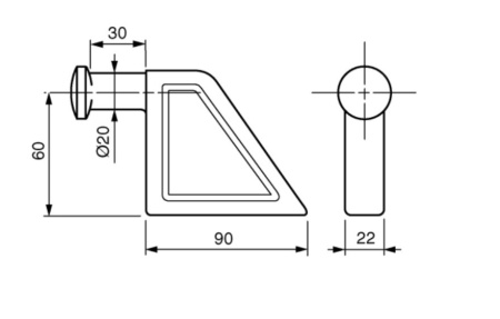 PARTE FIXA INCHIZATOR OBLON SPATE 20 - Img 2
