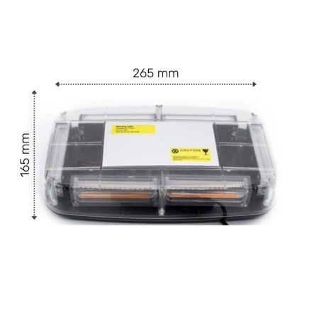Lampa girofar Led, 36 W, 12-24W, lumina galbena, stroboscop, mufa bricheta - Img 2