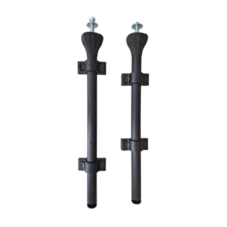 Set brate plastic cu cleme