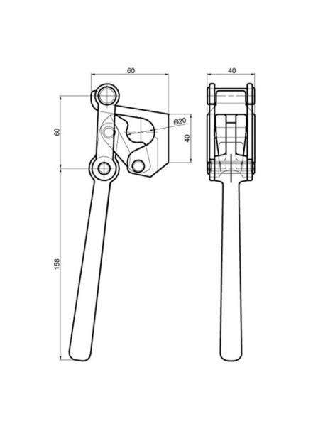 INCHIZATOR DUBLA DESCHIDERE LATERAL-SPATE T2 - Img 2