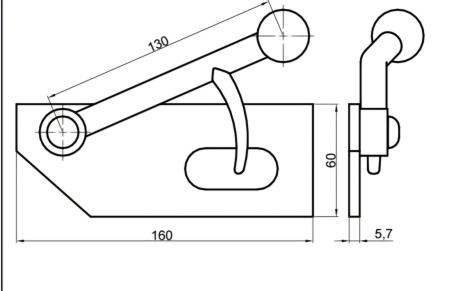 INCHIZATOR TIP CUI CU GHIDAJ DREAPTA - Img 2