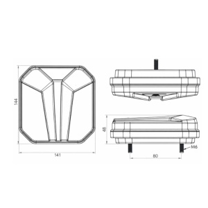 Lampa led semnalizare dinamica 12V - Img 2