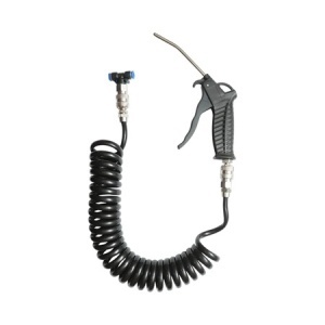 Pistol de suflat cu furtun spiralat si reductie T