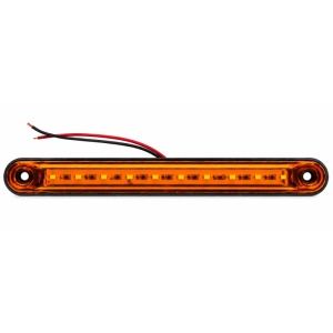 Lampa gabarit laterala LED galben 12-24V