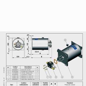Bazin 15L ulei cu distribuitor mecanic