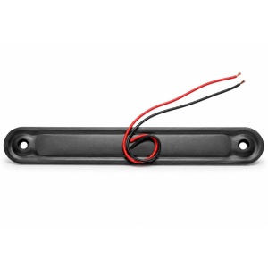 Lampa gabarit laterala LED rosie 12-24V